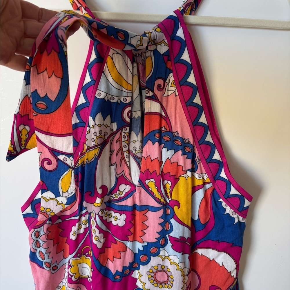 Trina Turk Sevilla Midi Swim Dress Cover Up Wrap NWT - Picture 7 of 10